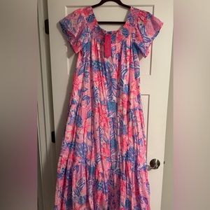 NWT Lilly Pulitzer Dezi dress- off the shoulder XL